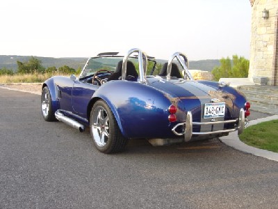 drivers side rear view