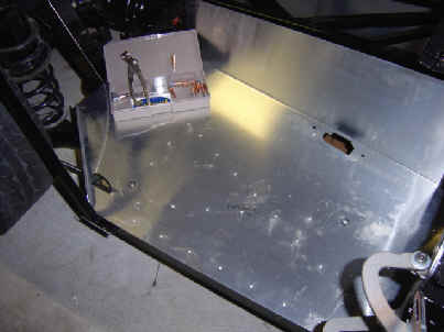passenger floor board