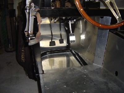 gas brake and clutch pedals