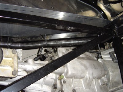 wiring past the transmission