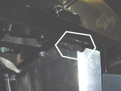 wiring in the footbox