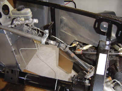 Lower steering column