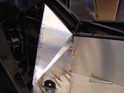 transmission corner panel
