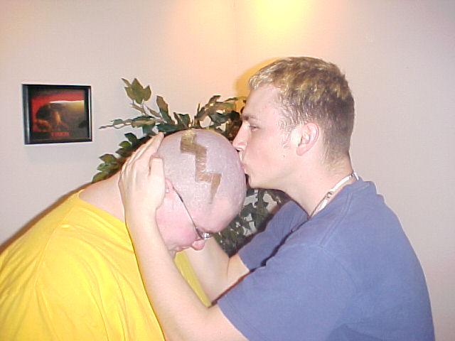 King Cody's new hair cut (1-26-03)