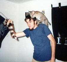 Tom and the bobcat