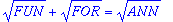 sqrt(fun)+sqrt(for)=sqrt(ann)