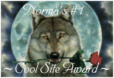 Thank you, Norma, for this award!