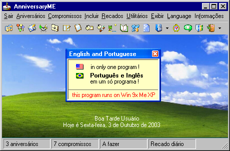 (Portugu�s e Ingl�s na mesma vers�o)