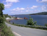 The harbour from Keating's Hill&nbsp; July 2004 courtesy of Paul Gallagher