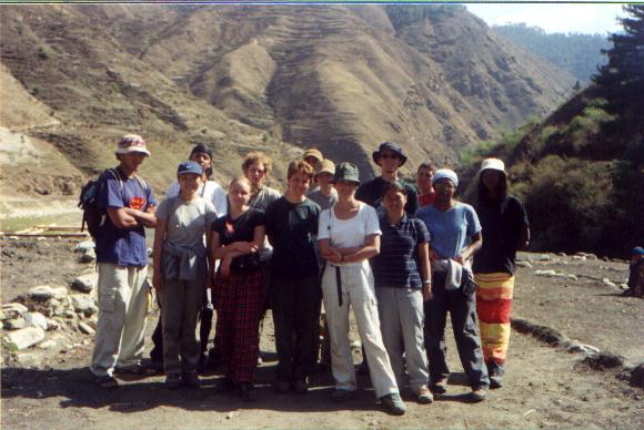 Team in Himalaya