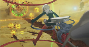 Lark faces off with a space monster that had come to Mars intent on destruction.