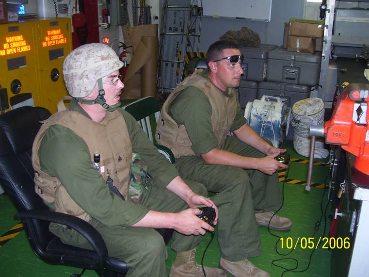 SSGT Dean & SGT Hillyer play "First to Fight"