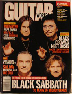 Black Sabbath in Guitar World magazine 7-2001.JPG