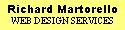 Richard Martorello Web Design Services