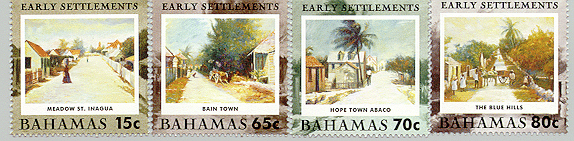 Early Settlements Stamps