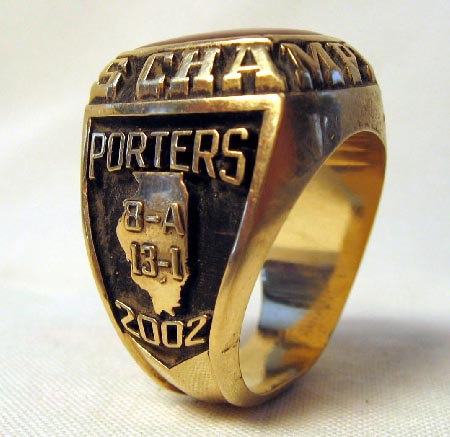 As big as a Super Bowl Ring.