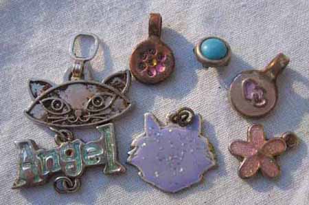 You will find many charms in the playgrounds.