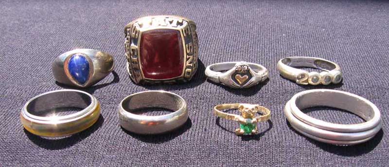 My rings.