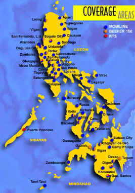 Mobiline- Coverage Areas