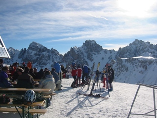 Summit of Axamer Lizum