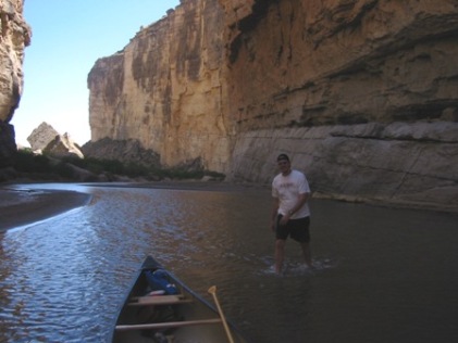 Canoeing the Rio Grande in Santa Elena Canyon, Big Bend National Park