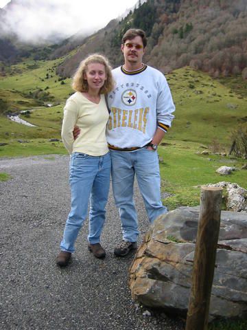 Robin & Sean in France 2002