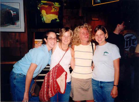Colleen, Melanie, Robin, and Rachel