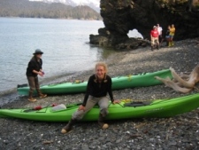 Sea kayaking in Kachemak Bay, Homer, AK