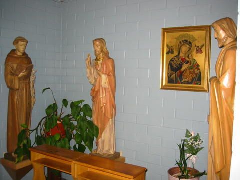 Chapel at St. Bernadette's Catholic Church, Houma, Louisiana
