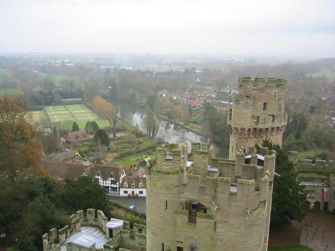 View from Warwick Castle