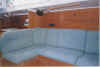 Port side of main cabin - looking aft. 