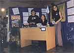 Stand en la fiesta del mani