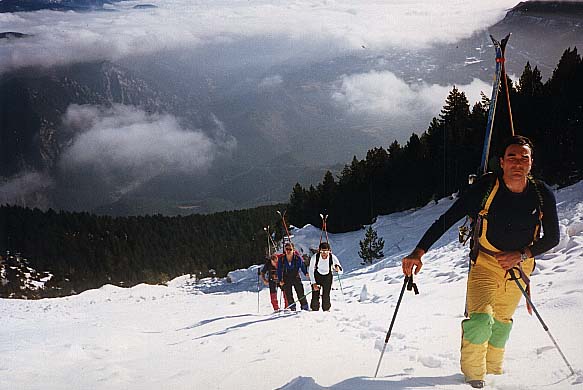 Los compa&ntilde;eros del Pedraforca
