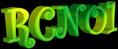 Fancy curly 3D logo now :D