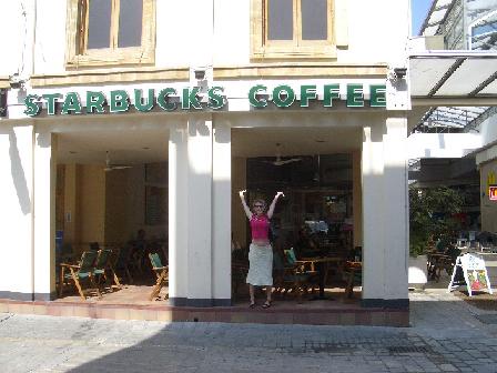 Regina at Nicosia Starbuck's