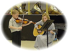 Isaac Stern started in the band room...