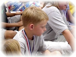 at the school assembly...unenhanced but for the edge-blending