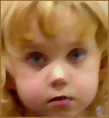 a solemn kindergarten soul at the school assembly friday...