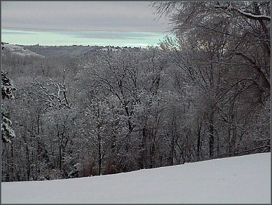 the sky was that color. too briefly...