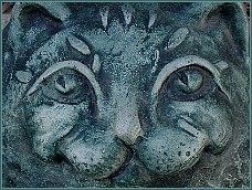 a detail from Marvin's memorial