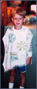 a photo of a photo of Josh in summer 1986...
