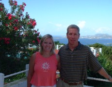 View from the deck in St. John