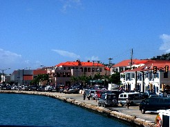 Downtown Docks in St. Thomas