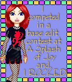 For Competing in the Base Edit Contest at Splash of Joy