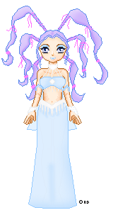 My first attempt at making a doll in Adobe, this is my personal Muse, Dinea! (Base by Amychan)