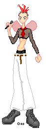Little Jimmy Urine, singer of my fav band, Mindless Self Indulgence (Base from Ver Palace)