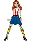 The groovy doll Malin from HobbitHotel made off my base!