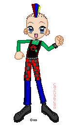 wee!&nbsp; Old school punk..sort of!&nbsp; Base by Angy-chan