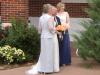 Rothman Family in the Courtyard