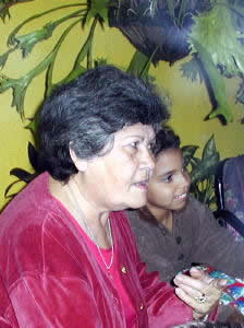 Sra. Elba Cisneros Mamaelba y Joelis